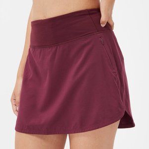 Outdoor Voices Hudson 4" Skort Shiraz sz L NWT - SOLD OUT